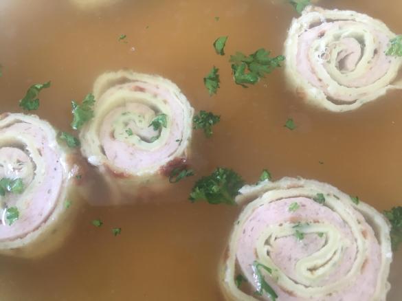 Allgäuer Brätstrudel für die Suppe