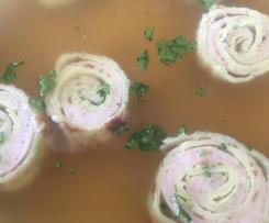 Allgäuer Brätstrudel für die Suppe