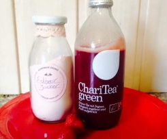 Erdbeer-Eistee-Sirup