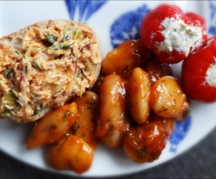 Griechische Vorspeisen Dreierlei