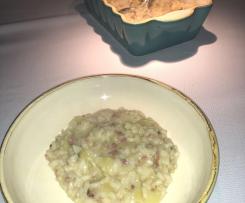 Risotto "Bauern Art" mit Kartoffeln und Speck