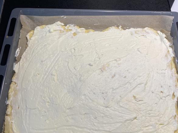 Streuselkuchen mit Käse Sahne