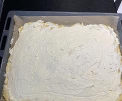 Streuselkuchen mit Käse Sahne