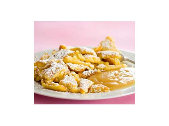 Kaiserschmarren mit Äpfeln
