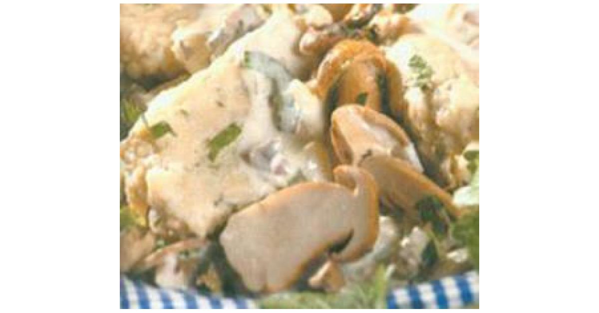Hähnchen-Champinonpilzragout mit Semmelnocken von . Ein Thermomix ...