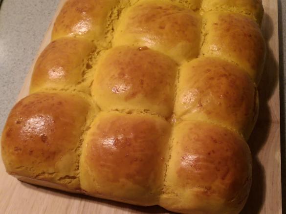 Kürbisbrötchen "Kürbiskissen"