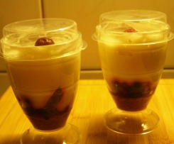 Beeren-Pudding-Quark-Creme