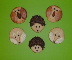 Tiere des Waldes  - Plätzchen nicht nur zur Weihnachtszeit