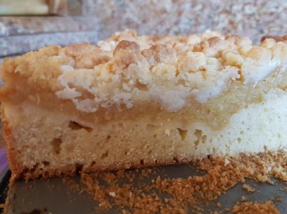 Variation Oma Lydias Apfelstreuselkuchen