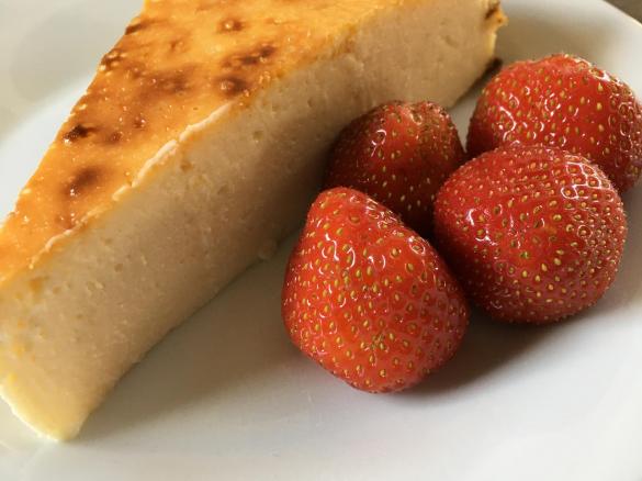 Käsekuchen ohne Boden