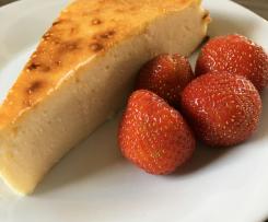 Käsekuchen ohne Boden