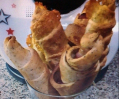 Käse-Schinken-Fackeln