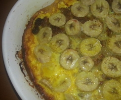 südafrikanischer Hackauflauf mit Bananen