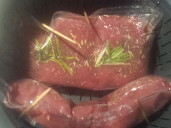 Straußensteak Sous Vide gegart TM5