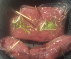 Straußensteak Sous Vide gegart TM5