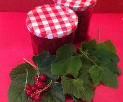 Johannisbeergelee mit Prosecco