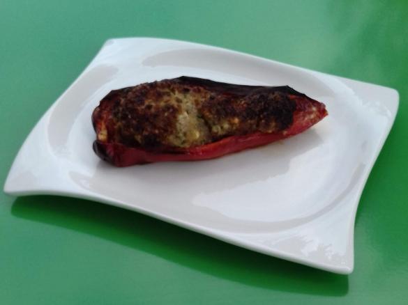 Spitzpaprika - gefüllt (low carb)