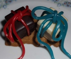 Dominostein-Geschenke  Mitbringsel