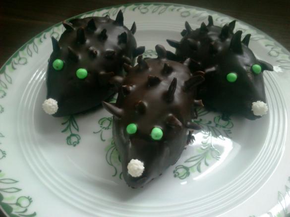 Marzipan Schoko Igel