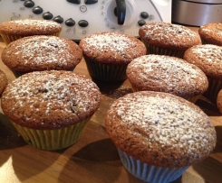 Schwarzbeer Fanta Muffins (Blaubeer Red Bul Muffins)