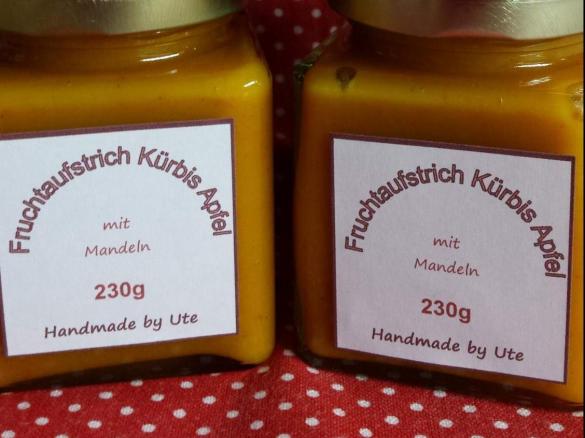 Fruchtaufstrich Kürbis Apfel