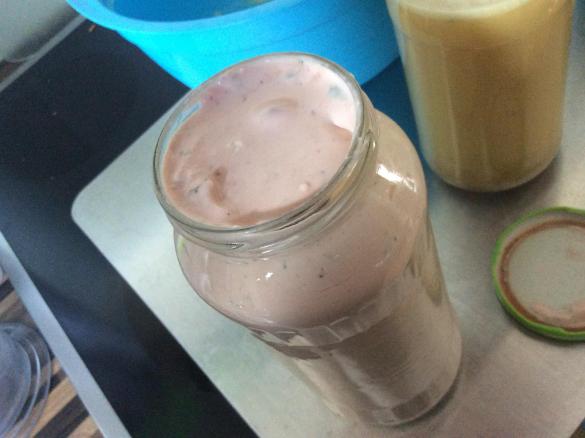 Erdbeer-Schmand-Dressing