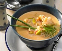 Fischsuppe mit Gemüse