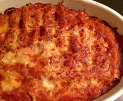 Cannelloni mit Auberginen-Zucchini-Füllung