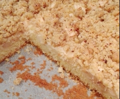 Apfelkuchen vom Blech, Äpfel satt!