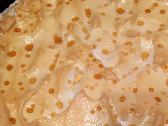 Tränchenkuchen / Käsekuchen mit Baiser