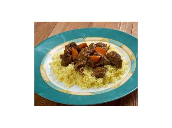 Couscous mit Rindfleisch und Gemüse - All-in-One