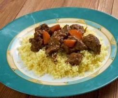 Couscous mit Rindfleisch und Gemüse - All-in-One