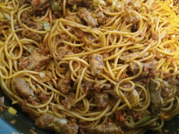 Variante von Gebratenen Nudeln