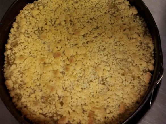 Apfelkuchen auf Vorrat