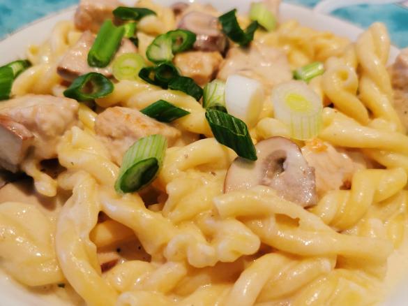 Putentopf mit Frischkäse