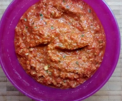 Walnuss Paprika Aufstrich vegan