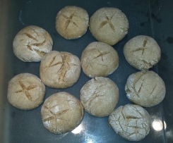 Dinkel-Roggen-Brötchen