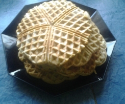 Weizenvollkorn Waffel mit Buttermilch 