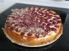 Variation Gebackene Quark-Schmand-Torte mit Süßkirschen