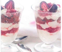 Rhabarber-Schoko-Verrine