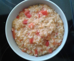 Paprika-Tomate-Fenchel Risotto