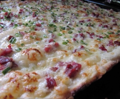 Bergsteigerpizza (knusprig)