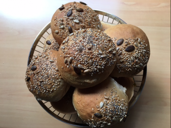 Dinkelbrötchen a là Slava