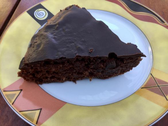 Schokoladenkuchen mit Zuchini