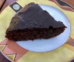 Schokoladenkuchen mit Zuchini