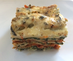Spinat-Gorgonzola-Lasagne