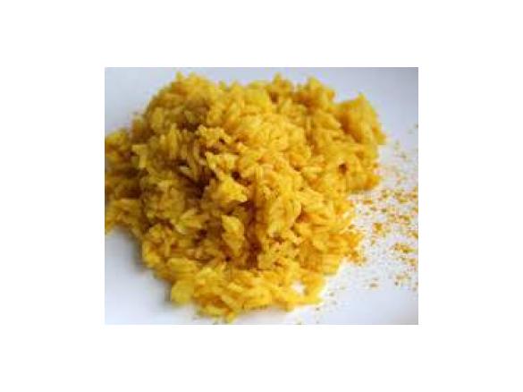 Curryreis mit Gemüserahmsoße