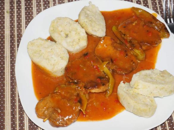 Teufelsspieß an Teufelsoße griechische Art