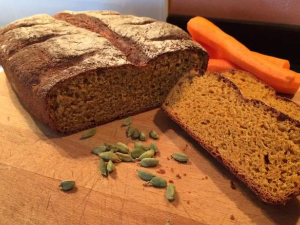 Karottenbrot - weizenfrei