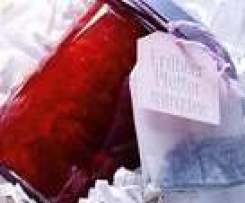 Erdbeer Pfefferminz Konfitüre 